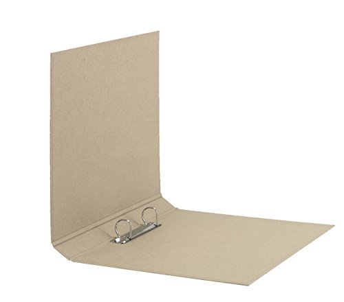 Elba 100201476 Ringbuch „Touareg“A4, aus recyclefähigem TCF-Papier, 2 Ringe, Durchmesser 2.5 cm, Rückenbreite 3.5 cm, beige - 2