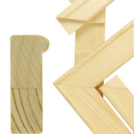 Keilrahmenleisten Set zum Selbstbau Keilrahmen Format 40 x 30 cm / 30 x 40 cm - 3