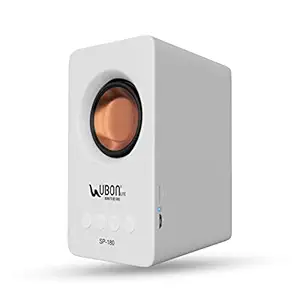 UBON SP-180 3 Watt Wireless Bluetooth Portable Speaker (White)