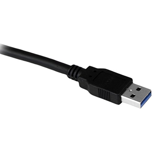 StarTech 1,5m SuperSpeed USB 3.0 Desktop Verlängerungskabel / Dockingkabel – Stecker / Buchse – Schwarz - 3