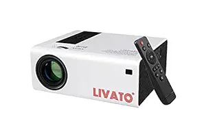 Livato Y6 WiFi Full Hd 1080p Modulated at 720p 8000 Lumens High Brightness 200