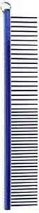 Resco Professional Anti-Static Best Dog, Cat, Pet Comb for Grooming, Med/Coarse Tooth Spacing, 1-Inch Pin Length, Candy Blue
