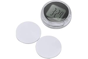 N-K Orologio elettronico universale impermeabile per moto, quadrante nero, 1 pezzo, texture di lusso, durata utile e pratica