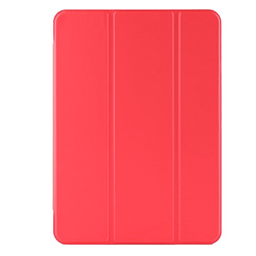 Samsung Galaxy Tab S3 9.7 hülle, IVSO hochwertiges PU Leder Etui hülle Tasche Case – mit Standfunktion, super 360° Anti-Wrestling, ist für Samsung Galaxy Tab S3 9.7 Tablet-PC perfekt geeignet (Für Samsung Galaxy Tab S3 9.7, Slim-Rot) - 2