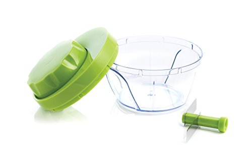 Mastrad F25308 Hackbretter, Kunststoff, grün, 9,5 x 12 x 12 cm - 2