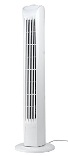 Ventilator Säulenventilator Leiser Tischventilator Turmventilator Klimaanlage 3 Stufen höhenverstellbar weiß Kühler Raum-Lüfter Luft-Erfrischer Lüftung - 6