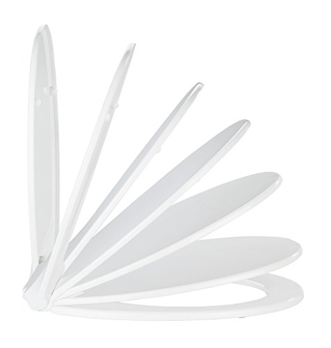Wenko 21901100 Premium WC-Sitz Kos – mit Absenkautomatik, Kunststoff – Thermoplast, weiß - 5