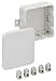 Produktbild Spelsberg Abzweigkasten 334–412 & Terminals 85 x 85 x 37 mm GY [Pack Größe: 2] (steht ProGrade)