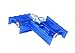 Price comparison product image Bike Pedal CNC für BikingBicycle Pedal Aluminium Lauffläche Licht Lager Chrom Molybdän Stahl Schaft Knöchel 2 Palin Mountainbike Pedale, blau
