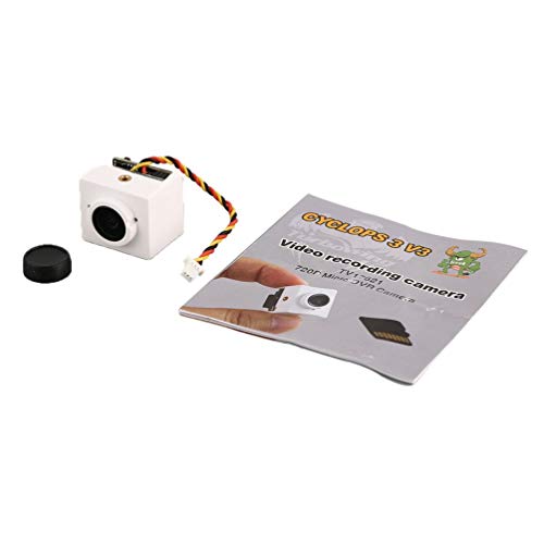 Preisvergleich Produktbild Turbowing V3 Rc 170 Grad Winkel Mini FPV Rc Kamera Cam Zubehör -Weiß
