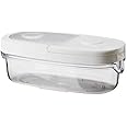 Ikea Boutique Store 365+ Dry Food Jar with Lid (0.3 L, 10 Oz, Transparent White)