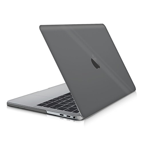 kwmobile Crystal Hülle für Apple MacBook Pro 13″ (ab 2016) Touchbar Hard Case – dünne durchsichtige transparente Schutzhülle Cover Tasche Schwarz Transparent - 8