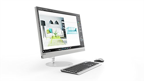 Lenovo AIO 520 - Ordenador de Sobremesa DE 21 5  FullHD  Pentium-4415  4GB de RAM  1TB de HDD  Windows Home 10  Plata  Teclado QWERTY espa  ol