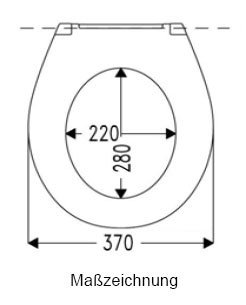 WC-Sitz mit Absenkautomatik - 3