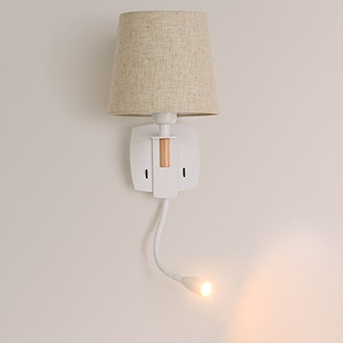 Preisvergleich Produktbild QQB Außenleuchte Wandleuchte E27 Schlafzimmer Nachttischlampe Lesen Dekorative Wandleuchten LED Moderne Strahler Mit Schalter Wandleuchte