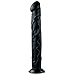 Produktbild MASX 13.39 Inch Huge Realistic Dildo, Penis For G-spot Stimulation Anal Play, With Suction Cup Hands-free Play Female Waterproof Sex Toy,Black