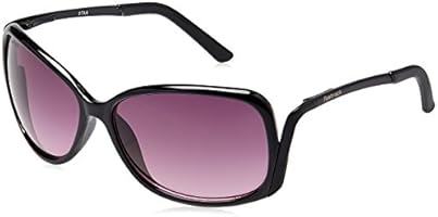 Fastrack UV Protected Oversized Women Sunglasses (C046PR2|66 millimeters|Purple)