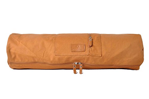 Yogatasche »Sunita« von #DoYourYoga aus hochwertigem Canvas (Segeltuch) / aufwendig verarbeitet /die Tasche ist für Yogamatten bis zu einer Größe von 180 x 60 x 0,5 cm / Der Yogabag ( Yogatragetasche) hat ein zusätzliches Staufach für Handy, Geldbörse & Co – ideal für den Besuch im Yogastudio , erhätlich in verschiedenen 9x Farben - 5