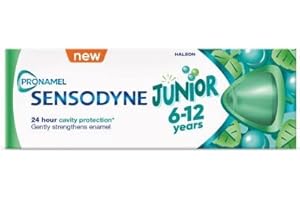 Sensodyne Pronamel Junior Lot de 2 tubes de pâte à dents pour enfant de 6 à 12 ans 50 ml