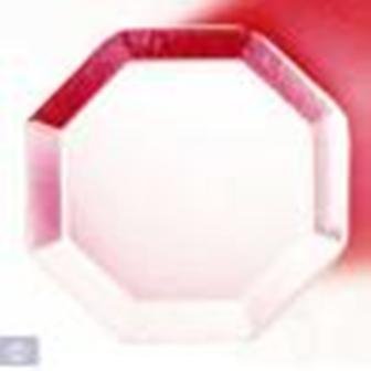 Feng Shui - Ba-Gua-Spiegel 6,3 cm geschliffen mit Stripklebeband