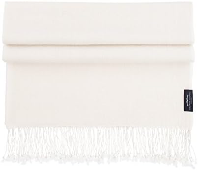 Luxury Pashmina Shawl from The Wool Co - Cream