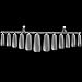 MAKARTT 360pcs/box Coffin False Tips Ultra Thin Clear Full Cover Acrylic False Nails 12 Sizes - for Nail Salons and DIY Nail Art at home