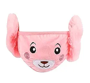 Utility World Girls/Boys kids Face Mask with ear Covers, Safety Protection, Reusable,item code 239