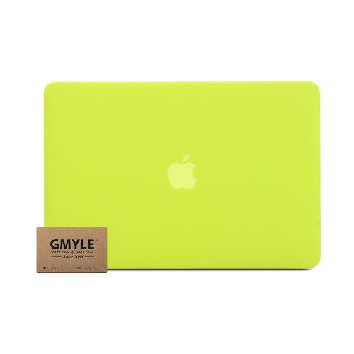 GMYLE Hard Case 11Zoll Cover case Gelb – Notebooktaschen (27,9 cm (11 Zoll), Cover case, Gelb, Kautschuk, MacBook Air 11, 315 mm) - 3