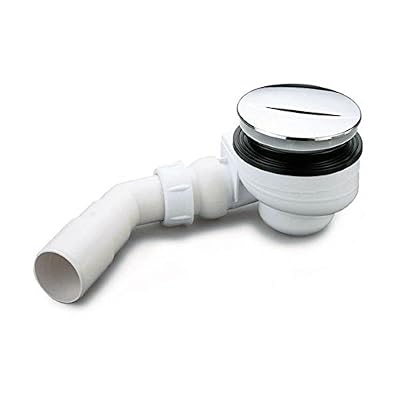 Nicoll bonde de douche - avec enjoliveur - turboflow - diamètre 90 mm - en plastique - nicoll 205240