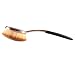 Koly Big Oval Tooth Brush Foundation Makeup Brushes Loose Powder Brush (Gold )