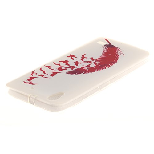 RUIST Funda Huawei Ascend G620S C  scara Delgada funda de Silicona TPU Silicona Suave de Goma Suave de Parachoques de la Cubierta del Caso para Huawei Ascend G620S  Shock-Absorci  n   Anti-Ara  azos 