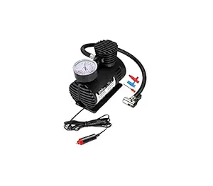 TREADX ENTERPRISE Electric Air Compressor Inflator Pump for car, Bike, tubeless tyre. 12V 300 PSI air Pump for Bicycle, Football, Basketball