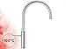 Produktbild Quooker PRO3-VAQ B Fusion Round Kochendwasserhahn / Kochendwasser-Armatur & Mischbatterie / verchromt gebürstet (STL)