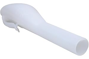 VOTVLOG Embudo de emergencia para combustible diesel con dispositivo antierrores de combustible, embudo para llenar el depósito de vehículos diésel para F-ord 1833948 1782177, gris