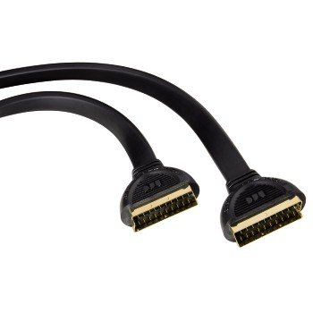 Preisvergleich Produktbild Monster A / V-Verbindungskabel, MV1, Flat Scart - Scart