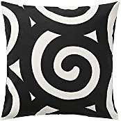 Airblasters Ikea Tradklover Throw Pillow Cover Cushion Sleeve Black White Abstract NEW