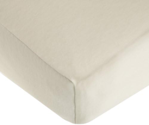 American Baby Company Newly Improved 100% Cotton Flannel Fitted Crib Sheet, Ecru, for Boys and Girls