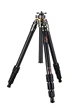 Rollei T-64C - professionelles Carbon Stativ ideal für den Outdoor Einsatz - Schwarz