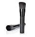 LyDia® Flat Top Angled Thick Black Blusher/Face Powder/Liquid Foundation/Face Contour Makeup Brush