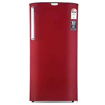 Godrej 192 L 3 Star Direct-Cool Single Door Refrigerator (RD EDGERIO 207C 33 THF Rby Red, Ruby Red, Turbo Cooling)