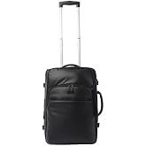TOTTO - Cabina Tela Suitcase, Model City S, 40 x 55 x 25 cm, Capacity 34 L, Portable Pocket 16 Inches, 2 Wheels, Bottle Pocke