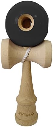5-Hole Beech Wood Kendama Toy, Black