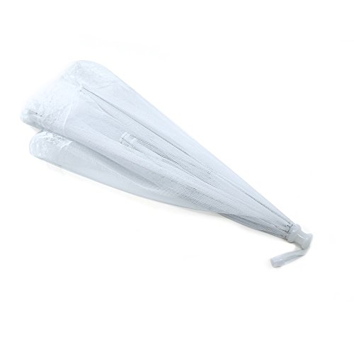 Xcellent Global Pop-Up Netzschutz Taschenschirm Lebensmittel Abdeckung Zelt für Draußen & Zuhause, Weiß HG136 - 2