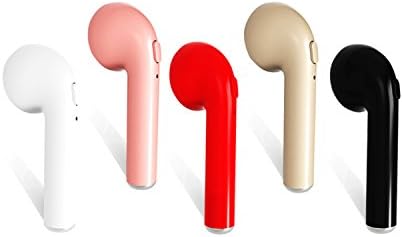 Bluetooth Headphones V4.1 Earbud Mini Wireless Headset Magnetic Wireless Stereo In-Ear Earphone Earpiece headphone for apple iPhone 8 8 plus 7 7 plus 6s 6s and Samsung Galaxy S7 S8 and Android Phones, Black, Left Ear