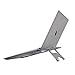 Price comparison product image NATOL Laptop Stand Portable, 11"-15.6" Notebook Stand and Foldable Universal Lightweight Aluminum Stand with Steady Ergonomic Minimalist Design for iPad, MacBook Air, MacBook Pro and Other Notebooks