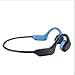 Produktbild RHXX Knochenleitung Bluetooth-Kopfhörer V5.0 Titan Nicht In-Ear-Wireless-Sport-Headsets Stereo Wasserdicht,Blue