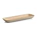 Produktbild Zeller 25144 länglich Bamboo Schale, ca. 35 x 12 x 3 cm, taupe