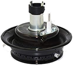 OxoxO Replaces Old Numbers: 12500050, 3412D007-00, 3412D007-09, 34, Whirlpool - Range/Oven / Stove - Black Gas Top Burner - Part # 3412D024-09 (1 Pack)