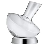 WMF Dekanter Dekantierer Dekantierflasche Jette, 0,75 l, Glas Weinbelüfter pflegeleicht formschön edel hochwertig mundgeblasen transparent klar