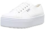 zapatillas converse mujer blancas con plataforma Chunky platform sole  Victoria Sierra Lona, Zapatillas Unisex Adulto, (Blanco 20), 40 EU